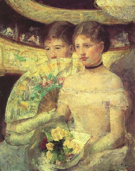 Mary Cassatt The Loge Sweden oil painting art